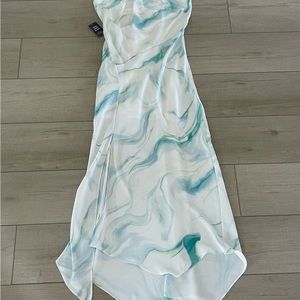 Express water color dress size small NWT
